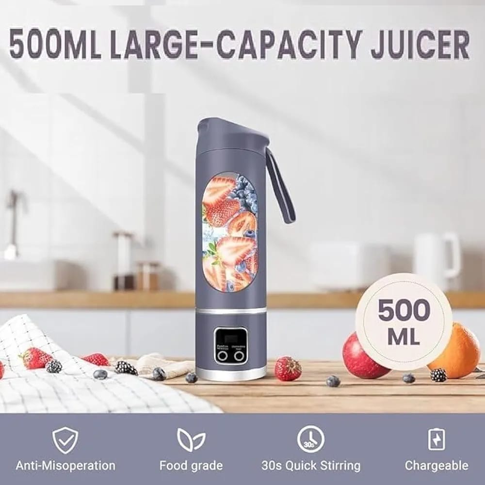 Portable USB rechargeable blender