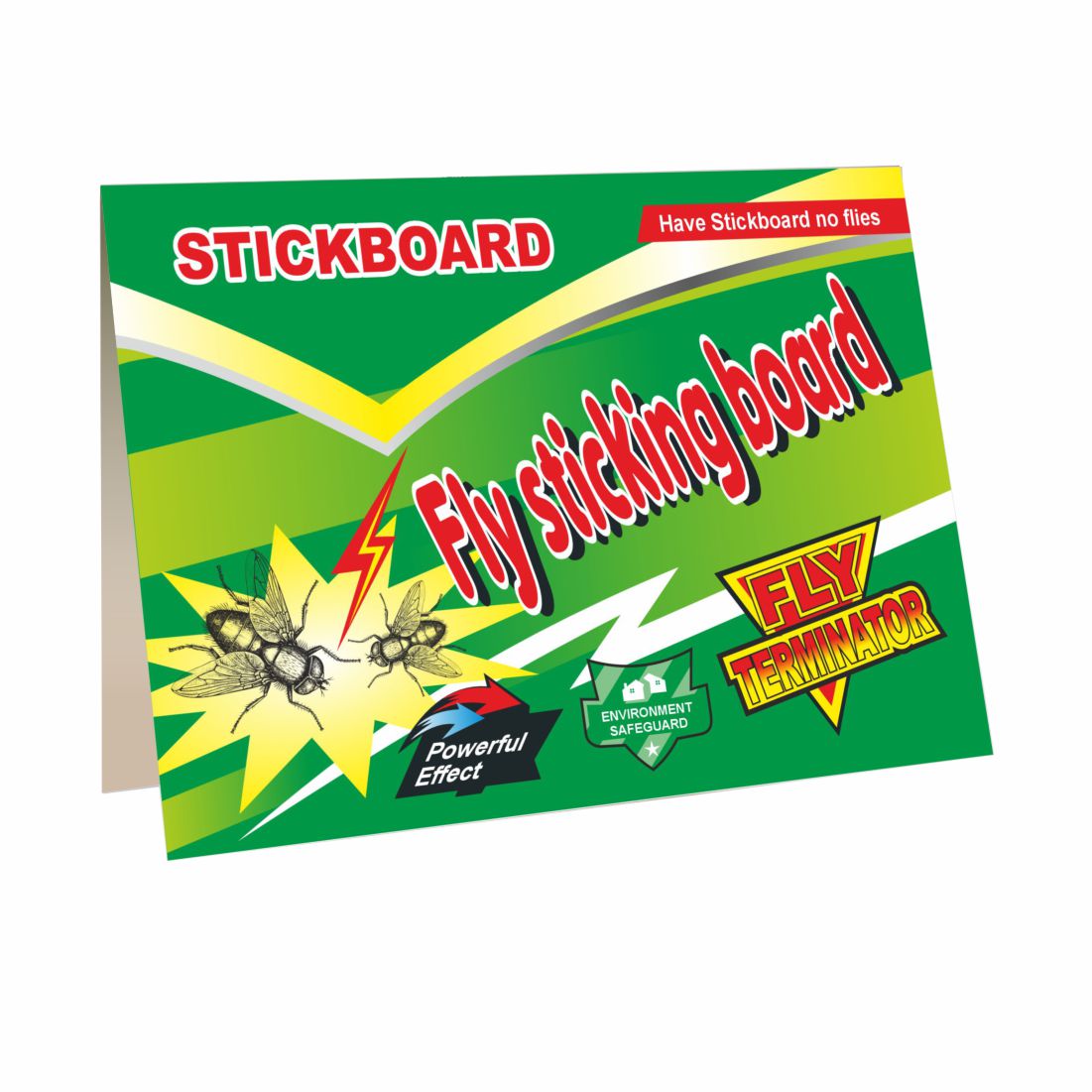 Fly Sticking Board/Sticky Trap for Housefly, Get rid of houseflies with Fly Sticking Board. (1Pack 20 Nos)