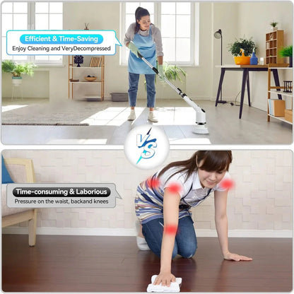 9 in 1 Heavy Duty Rechargeable Scrubber
